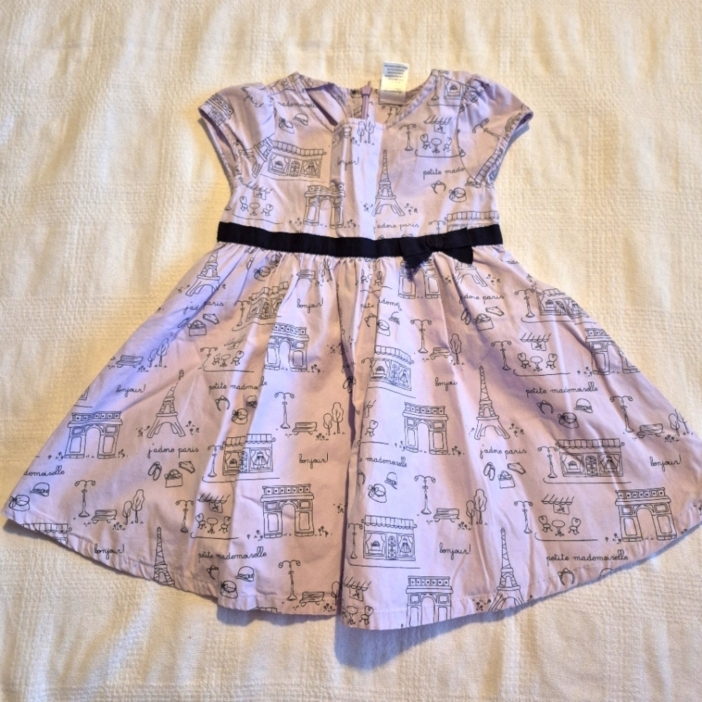Gymboree girls size 2T Petit Mademoiselle line dress VHTF VGUC
